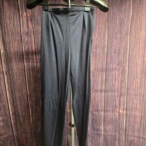 OGL Blue Pull on Wide Leg Pants Size Small Stretch Comfort